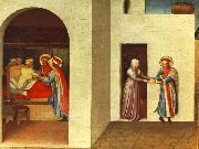 Fra Angelico The Healing of Palladia by Saint Cosmas and Saint Damian Germany oil painting artist